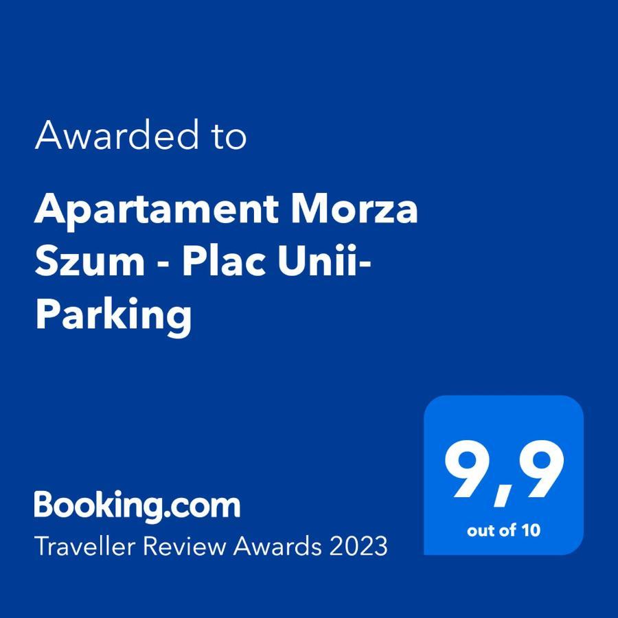 Apartament Morza Szum - Plac Unii- Parking Gdynia Exterior foto